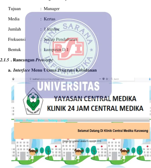 Gambar IV.4 Menu Utama 