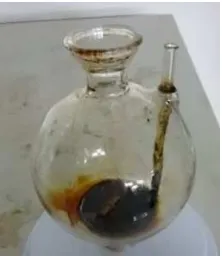 Gambar 1. Rendemen cut proses distilasi fraksinasi minyak nilam  