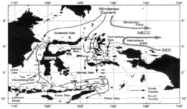 Figure 2. Indonesia through flow (Gordon &amp; Fine, 1996). 