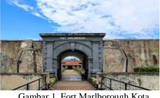 Gambar 1. Fort Marlborough Kota  Bengkulu 