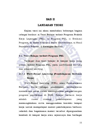 BAB II LANDASAN TEORI - Institutional Repository | Satya Wacana ...