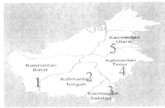 Gambar 2 Contoh Kode Provinsi di Pulau Kalimantan 