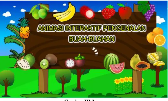 Gambar III.2.   Tampilan Halaman Opening 