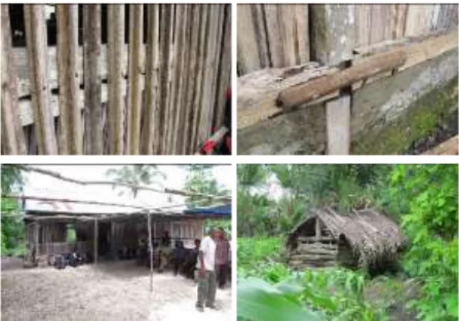 Gambar 2. Kondisi PAUD serta ruang belajar PAUD di  Desa Sillu saat ini. 