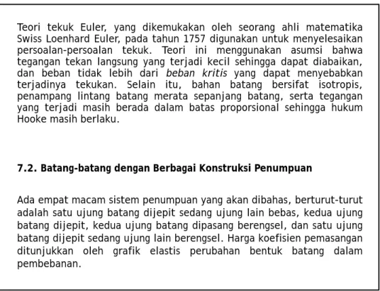Gambar 7.2. Pembebanan Normal Negatif