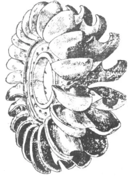 Gambar 2. Runner roda Pelton.