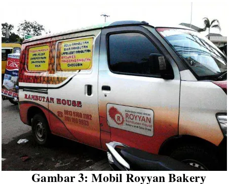 Gambar 3: Mobil Royyan Bakery 