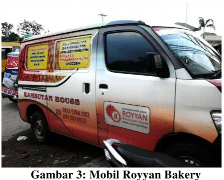 Gambar 3: Mobil Royyan Bakery 