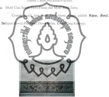 Gambar 3. Batik Pola Kendoro-Kendiri. 