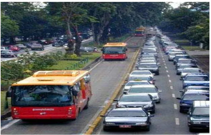 Gambar 4.1 Busway di Bogota 