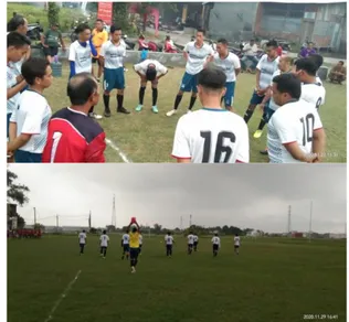 Gambar 5. Kegiatan Kompetisi Sepak Bola Desa  Bohar 