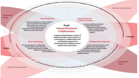 Gambar 2.7:  The National Competency Framework for Interprofessional  Collaboration in Kanada 