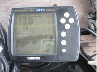 Gambar 2.2 Alat Perum Gema (fishfinder 240 blue)  