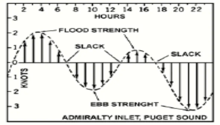 Gambar 2.10 Pola bolak balik arus pasang surut http://eezway.org/clinic/Oceanography/Resources/Tides.pdf