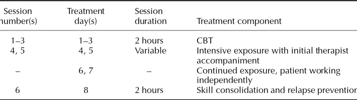 Table 4.1Outline of S-FIT sessions