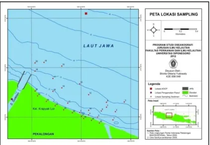 Gambar 1. Peta Lokasi Sampling 