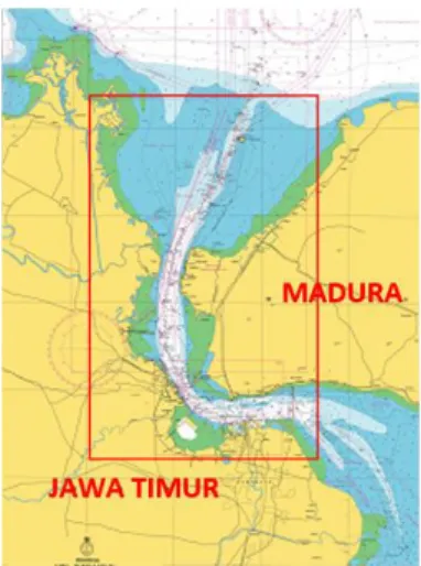 Gambar 1. Alur Pelayaran Barat Surabaya 