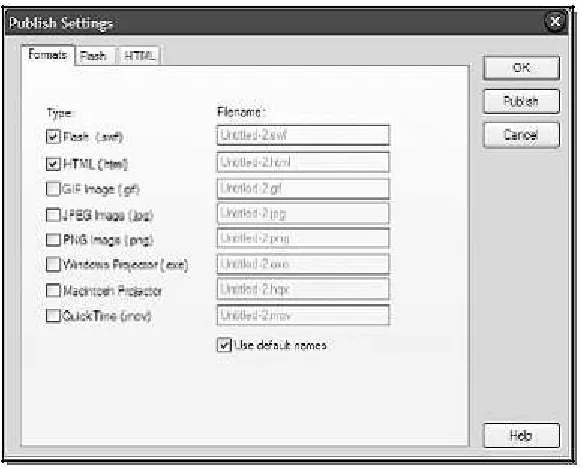 Gambar l.2. Publish Settings