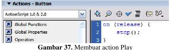 Gambar 35. Membuat layer Pause  