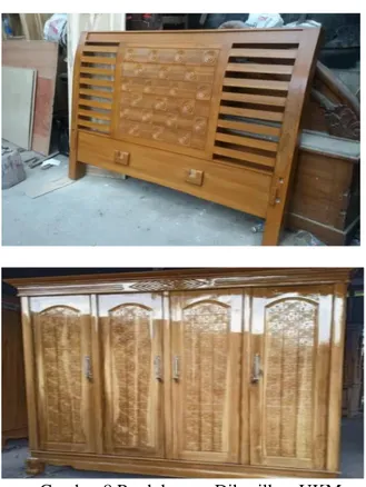 Gambar 8 Produk yang Dihasilkan UKM  Fadhel Furniture 