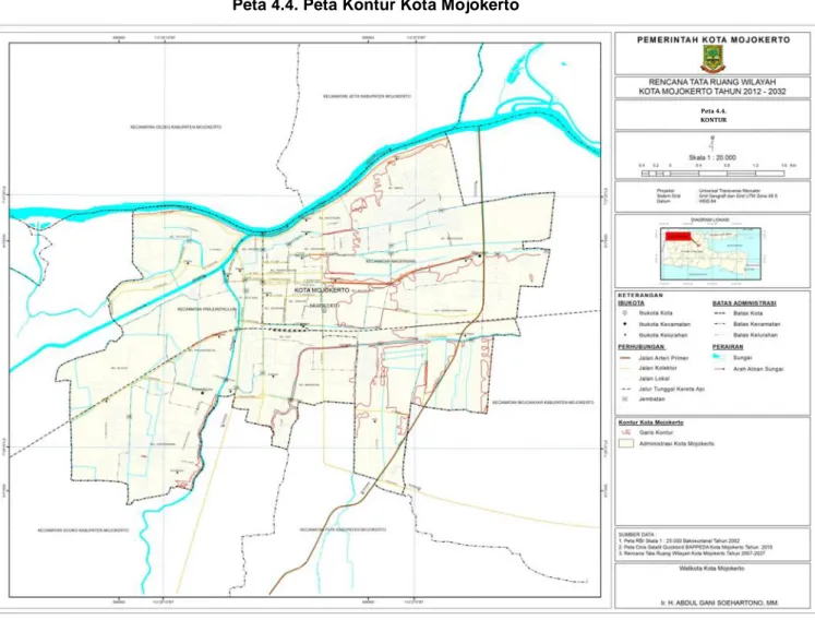 Tabel 4.6. Panjang Sungai di Kota Mojokerto