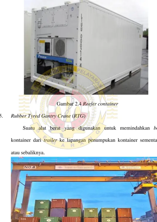 Gambar 2.5 Rubber Tyred Gantry 