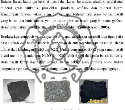 Gambar 2.3. Batu Basalt 