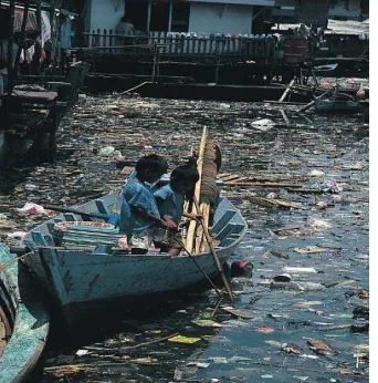 Gambar 4.1 Sungai yang Telah Tercemar 