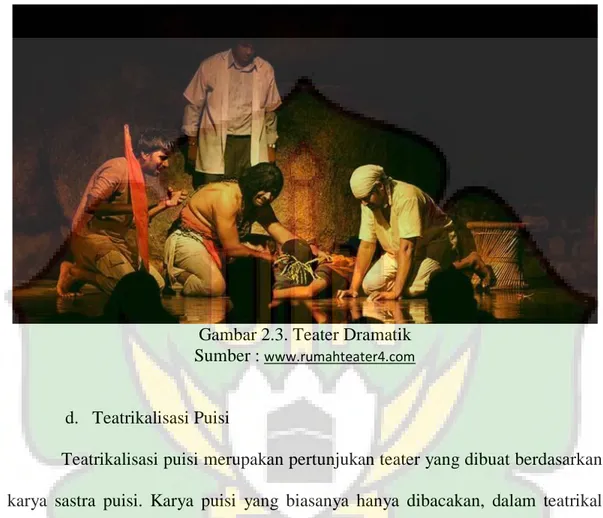 Gambar 2.3. Teater Dramatik  Sumber : www.rumahteater4.com 