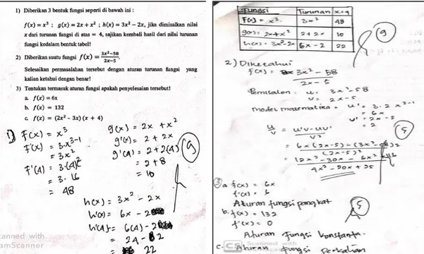 Gambar 2. Lembar Jawaban Siswa Berkemampuan Representasi Matematis  Tinggi dengan Aktivitas Belajar Cukup Baik 