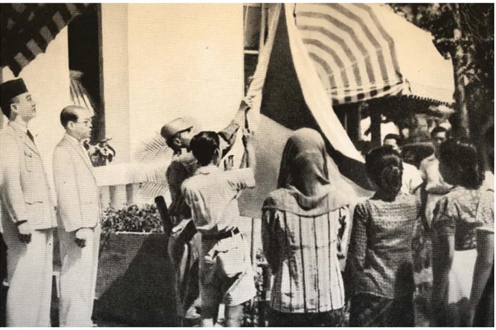Gambar 4. Proklamasi Kemerdekaan Indonesia 17 Agustus 1945