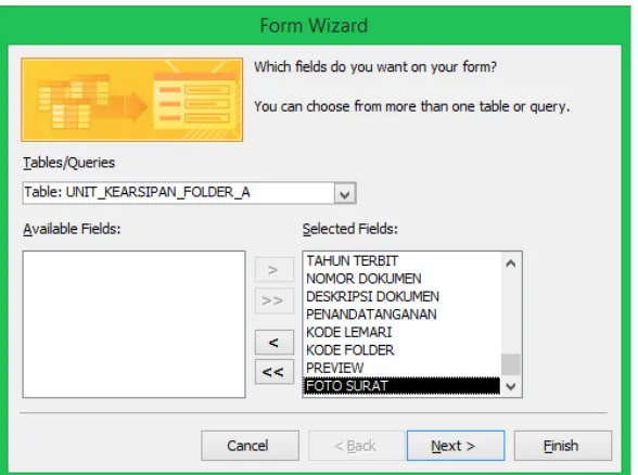 Gambar 4.17 Kotak dialog Ribbon Create