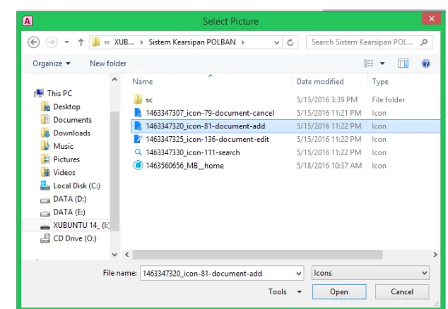 Gambar 4.32 Tampilan Command Button Wizard-Picture