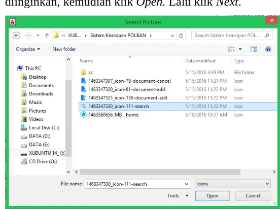 Gambar 4.42 Tampilan Command Button Wizard-Find