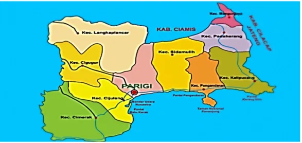 Tabel 6. Sebaran agroindustriberbasis kelapa di Kabupaten Pangandaran 2016 – 2017  