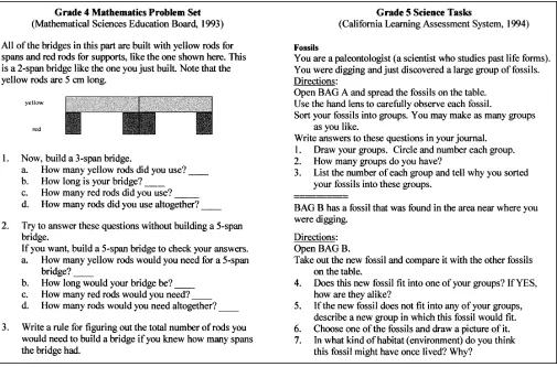 FIGURE 5. An example of a set of questions designed tohelp students visualize part-whole relationships as a way tounderstand fractions (Thompson, 1995).
