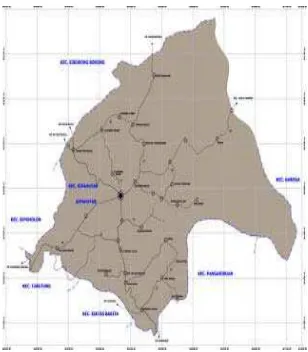 Gambar Peta Kecamatan Sipahutar 