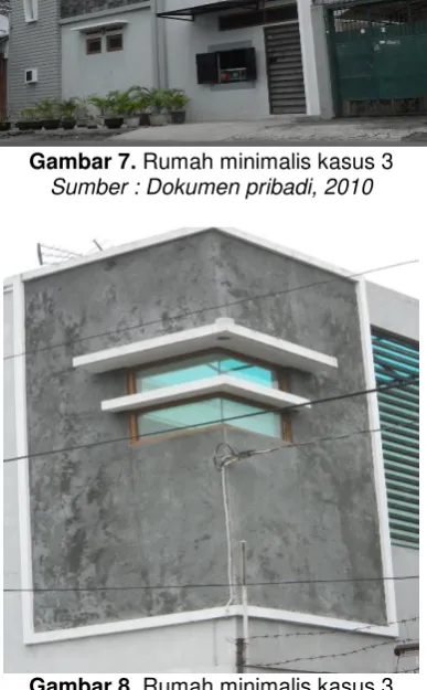 Gambar 7. Rumah minimalis kasus 3 