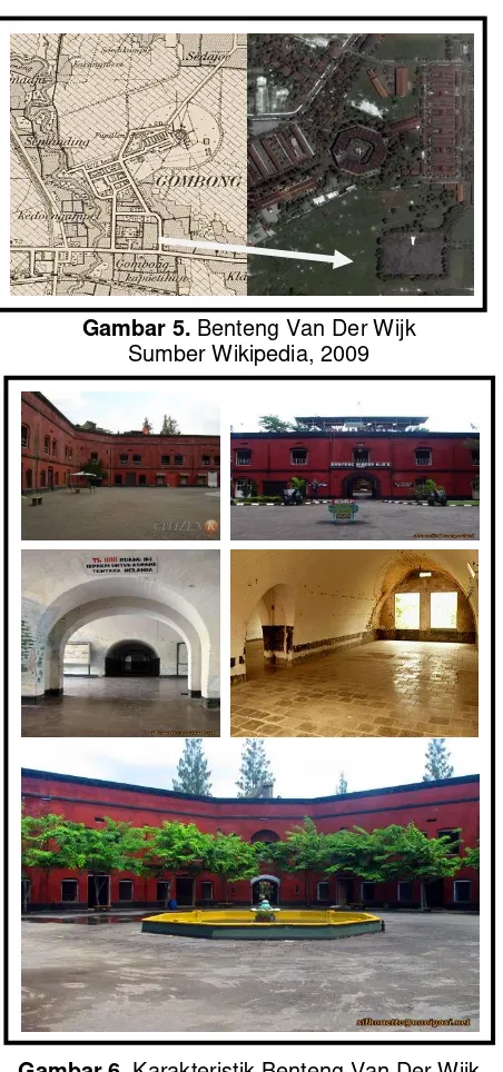 Gambar 6.  Karakteristik Benteng Van Der Wijk Sumber Wikipedia, 2009 