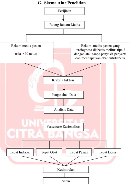 Gambar 3.1. Skema Alur Penelitian 