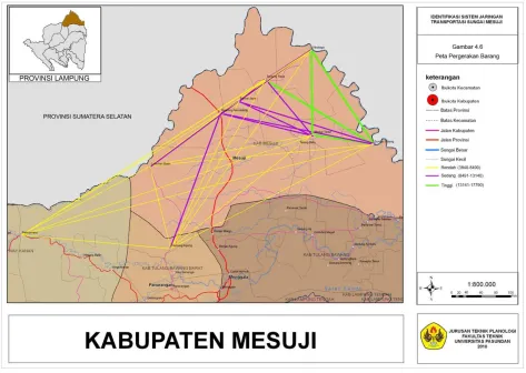 Gambar 4.6 Peta Pergerakan Barang