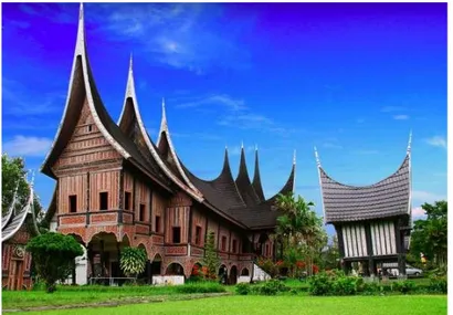 Gambar 2. Rumah Gadang (Sumatera Barat) 