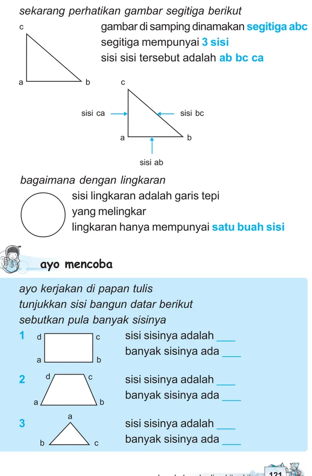 gambar di samping dinamakan  segitiga abc