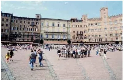 Gambar 3.1. Piazza del Campo di Sienna, sebuah Ruang Publik 
