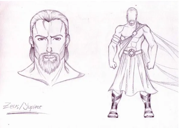 Gambar 3.16. Desain Karakter Zeus 