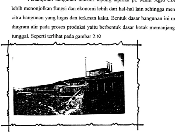 Gambar 2AQ : Bangunan Industri Tepung Tapioka PT. MAC Lampung Tengah Suimber : Pengamatan / Foto.