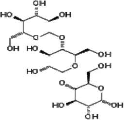 Gambar 6. Struktur kimia Dekstrin (Anonimous, 2009) 