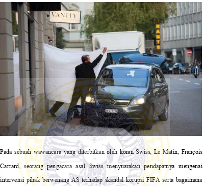 Gambar I.2 Penangkapan petinggi FIFA di Zurich9 