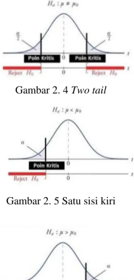 Gambar 2. 4 Two tail  