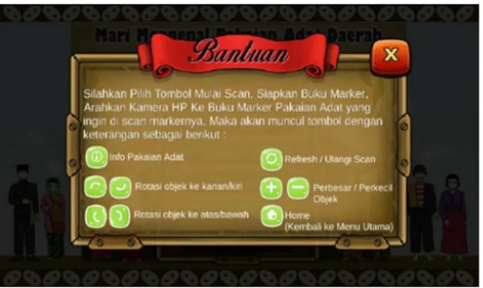 Gambar 10. Tampilan Halaman Bantuan 